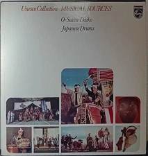 O-SUWA-DAIKO Japanese Drums Dutch LP 1976 Folk Asia