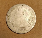 1891-O ~ Seated Liberty 25c ~ Better  Date ~ fair Details
