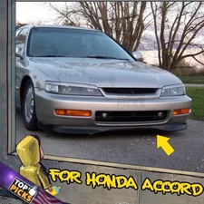 Fits 96-97 Honda Accord JDM Type R Style Front Bumper Lip Chin Spoiler Splitter