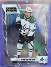 2023-24 O-Pee-Chee Platinum - Jason Robertson #80 Arctic Freeze /99 Dallas Stars