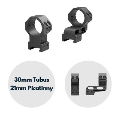 Vector Optics XASR-3040 höhenverstellbare Montage für 30mm Tubus, 21mm h=32-38mm