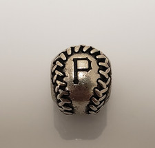Pandora Sterling Silver Baseball Pittsburgh Pirates Bead Charm 790969