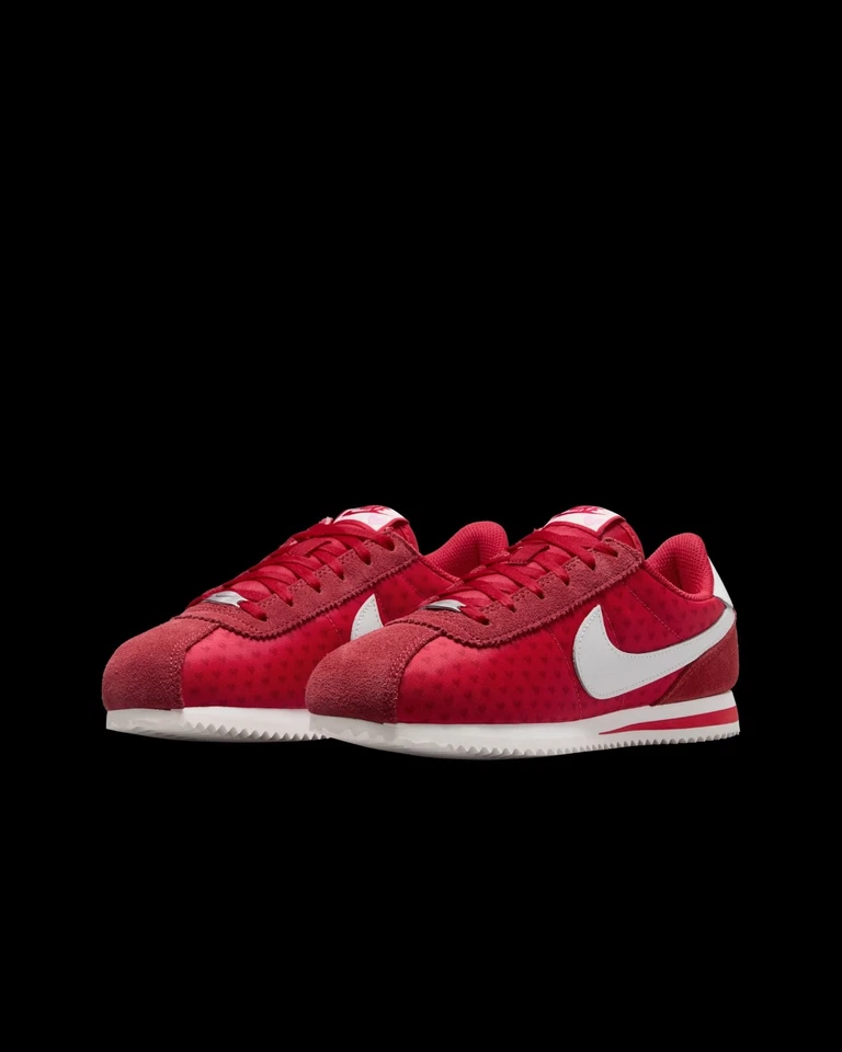 Nike kids cortez coração vermelho amor novo com etiquetas tamanho infantil - Imagem 4 de 4