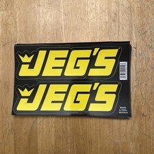 1 Jegs Apparel And Collectibles Racing Decals 9.5 X 5.5 New 1 Per Each Sale