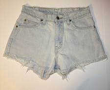 Vintage Levi s Orange Tab Cutoff Jean Shorts Women's Size 29 0045