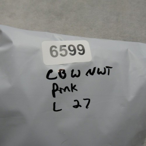 Custo Barcelona Shirt Women 3 Pink Racerback Tank Palm Abstract AOP Sheer NEW - Picture 11 of 11