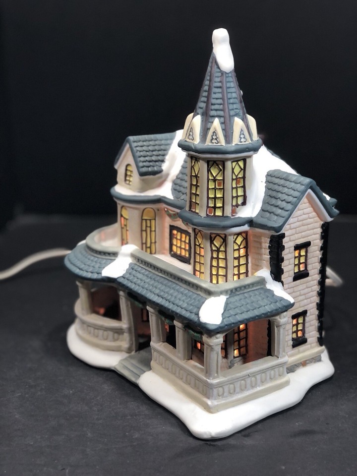 Santa’s Work Bench Collection Towne Series Webster Manor House 2001 ...