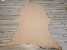 2-3oz VEG-TAN NATURAL TOOLING SHEEPSKIN LEATHER PANEL/SHEET/SQUARE/12x12 6 SQF