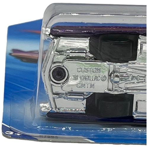 Hot Wheels 2010 Hot Auction CUSTOM '59 CADILLAC 1/10 Purple #159 WSP's - 第 6/8 張圖片