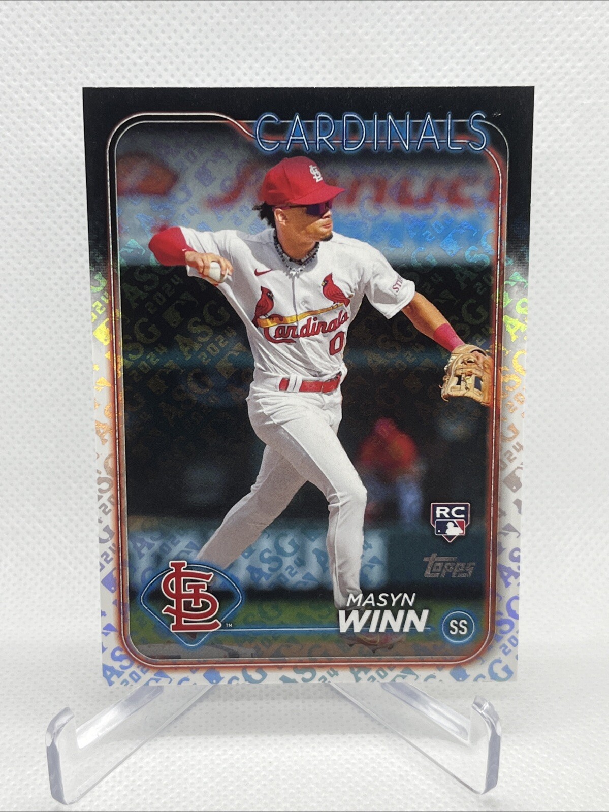 2024 Topps All Star Game ASG Foil MASYN WINN Rookie Card RC #480 Cardinals