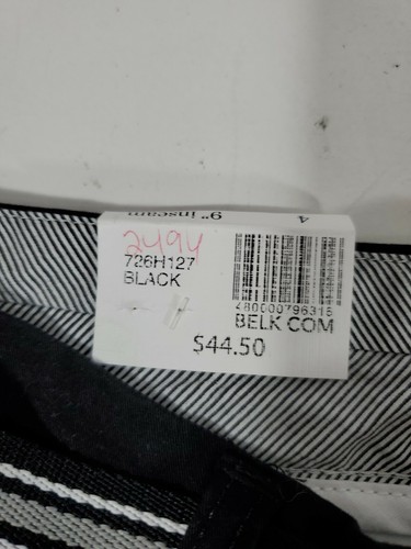 Caroline By Crown & Ivy Black Shorts Sz 4 9" Inseam - Picture 6 of 10