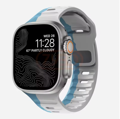 DAKOTA Electro Soft Silikon Apple Watch Ultra Loop Band Strap 49MM 45MM 44MM - Bild 5 von 7