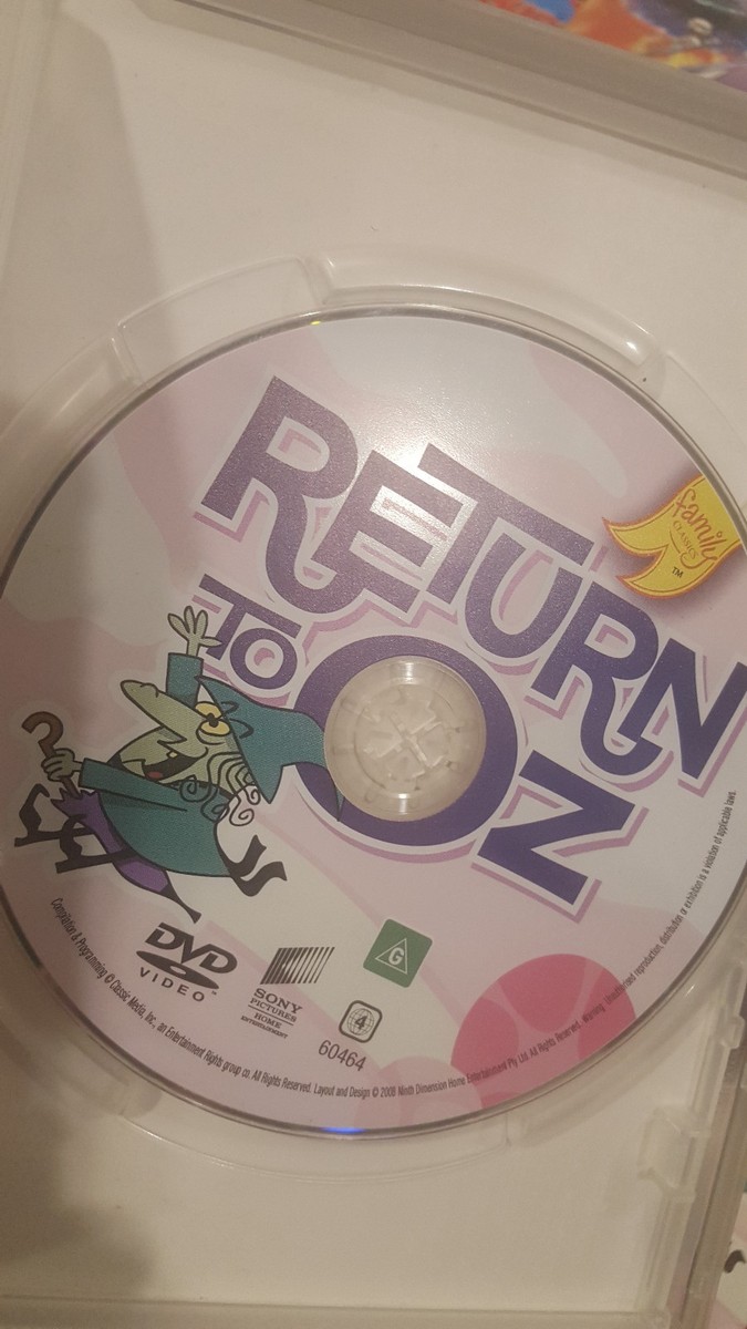 RETURN TO OZ DVD RARE WIZARD JULES BASS 1964 ANIMATION