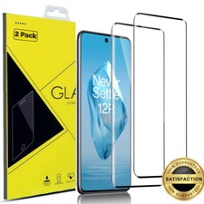 3D Curved Premium Full Cover 9H Tempered Glass Screen Protector For ONEPLUS 12R