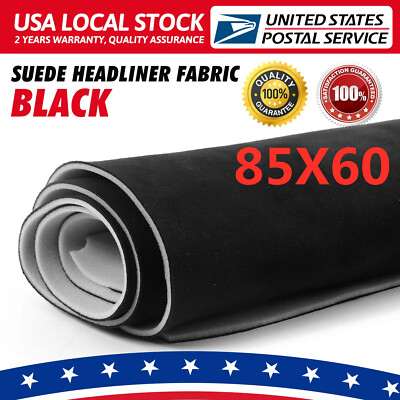 Headliner Fabric Foam Backed Suede Match Car Roof Liner Sag Upholstery 85''x60''