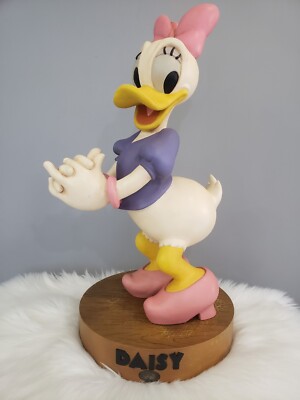 RARE LARGE Daisy Duck vintage 90's statue store display big fig