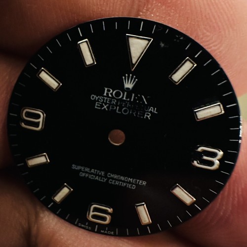 Rolex 3 6 9 Dial Luminova For Explorer 1 36mm Model Ref 114270 & 14270 - Picture 8 of 9