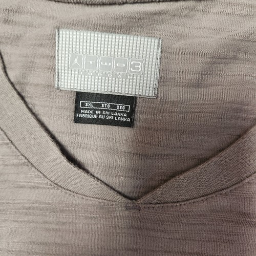 Camisa de hombre Jordan Brand dos 3 grises cuello en V talla 3XL - Imagen 3 de 4