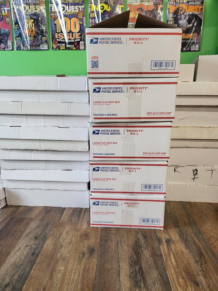 MTG Magic Collection Box 1,000 + Cards 5 Mythics, 25 Rares, 25 Foils ...