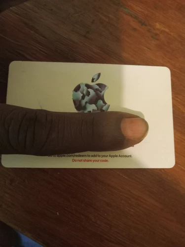 Apple Gift Card,  $500.00e-gift card or physical hard card