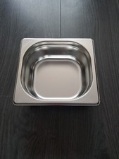 Gastronorm Pfanne 1/6 Gr&ouml;&szlig;e Edelstahl Bain Marie Topf Lebensmittellagerung Tiefe w&auml;hlbar