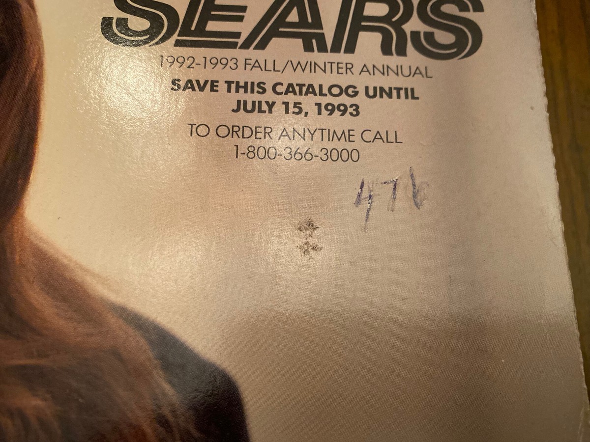 Vintage Sears 1992 1993 Fall Winter Annual Catalog Nintendo