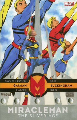 Miracleman By Gaiman & Buckingham The Silver Age #1 Buckingham Cover Marvel