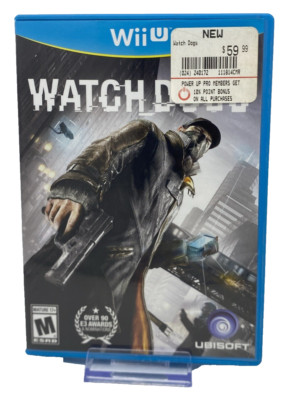 Watch Dogs - Nintendo Wii U Game Complete with Case - TESTED
