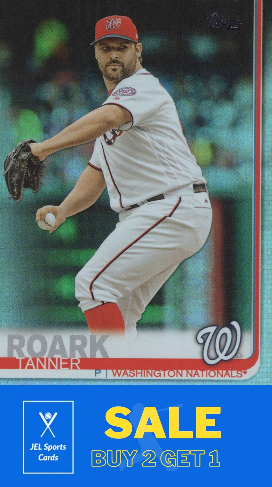 2019 Topps Foil #301 Tanner Roark