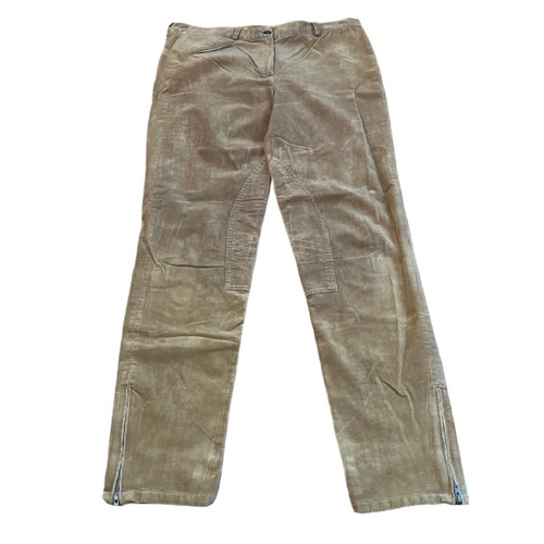 Cordings Womens Tan Brown Cord Corduroy 
