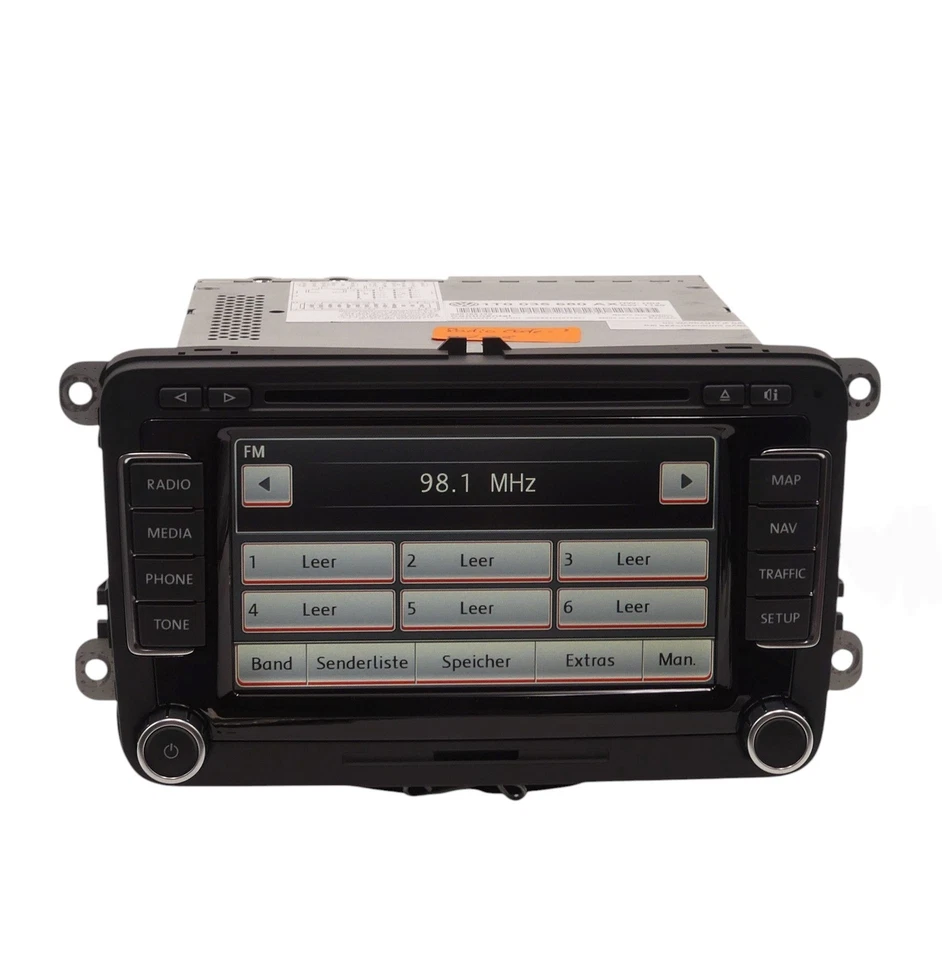 VW RNS 510 DVD Radio Navigation EU MAP V17 Touchscreen MP3 SD VW Caddy Touran - Bild 4 von 4