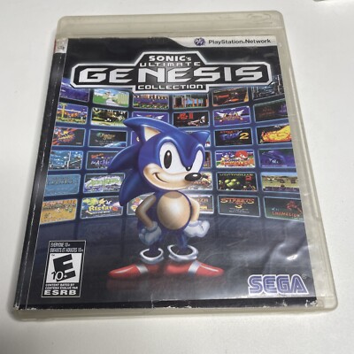 Sonic's Ultimate Genesis Collection (Sony PlayStation 3 PS3 No Manual. Tested