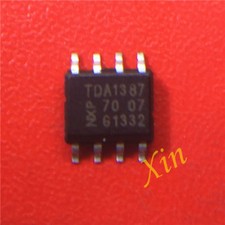 5PCS TDA1387 Encapsulation:SOP-8,Stereo Continuous Calibration DAC CC-DAC