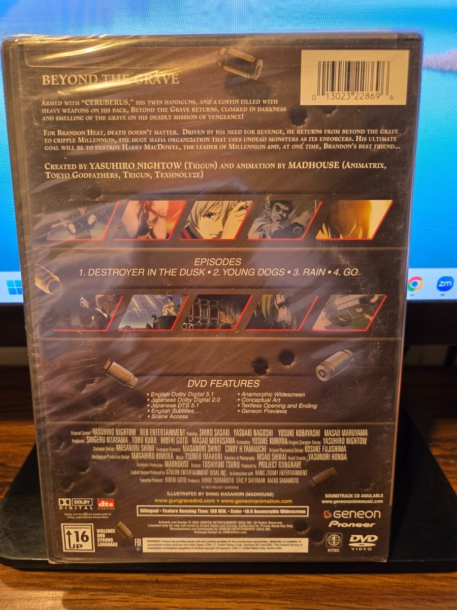 Gungrave - Vol. 1: Beyond the Grave (DVD, 2004) for sale online | eBay