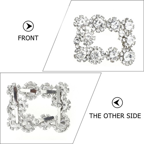 Strasszubehör Fräulein High-End-Strass-Schuhschnalle Strass-Schnalle - Bild 8 von 12