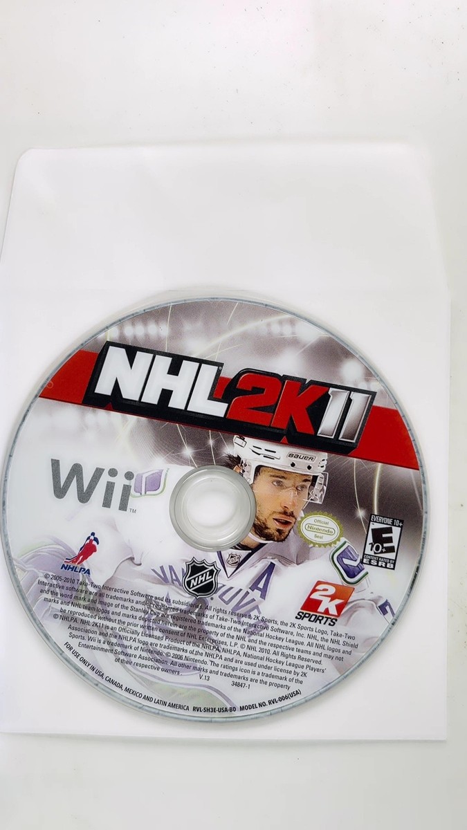 NHL 2K11 (Nintendo Wii, 2010) 710425348488 | eBay