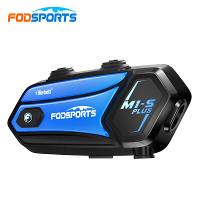 2000m 8 Riders Helmet Intercom Motorcycle M1-S Plus Motorbike Bluetooth Headset