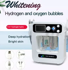 4IN1 Facial Hydra Water Dermabrasion Machine RF BIO Skin Scrubber Deep Cleansing