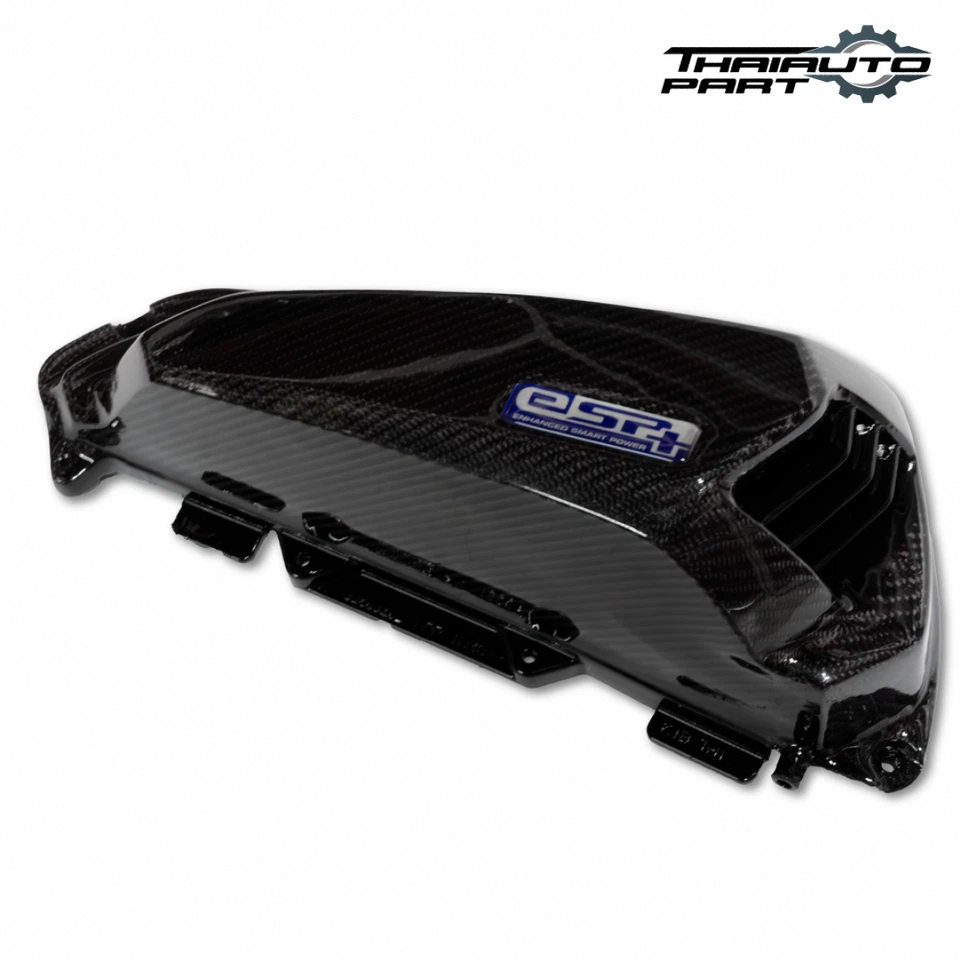 CUBIERTA FILTRO AIRE FIBRA CARBONO APTA PARA HONDA ADV 350 NSS 350 2022 Foto 3 de 4