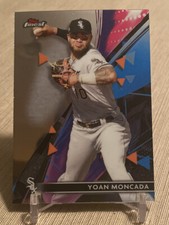 2021 Topps Finest Baseball #89 Chicago White Sox Yoan Moncada Card Base