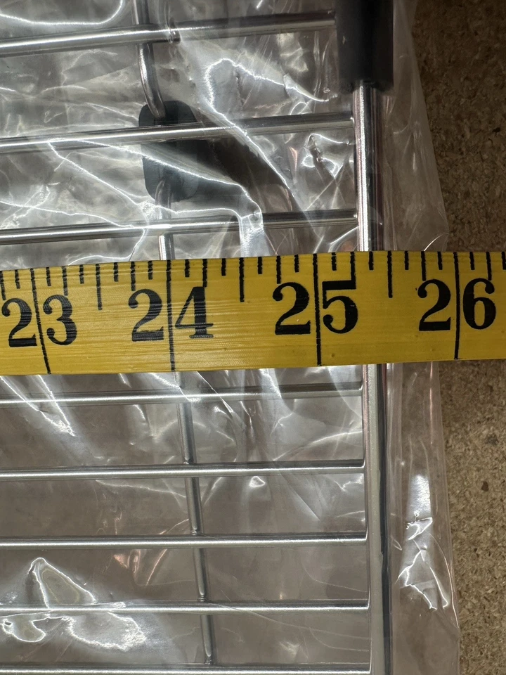 "Rejilla de fregadero de acero inoxidable Blanco 231167 cuenco único Attika rejilla de 26"" para 519594" Foto 2 de 4