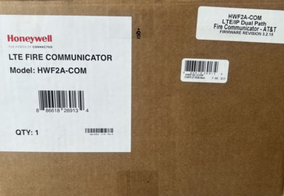 HONEYWELL HWF2A-COM  LTE/IP DUAL PATH FIRE COMMUNICATOR ''NEW - OPEN BOX''