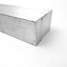 2.25" x 8" Aluminum 6061 FLAT BAR 9.875" Long new mill stock sku L320