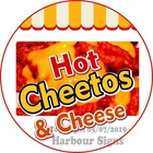 Hot Cheetos DECAL (Choose Your Size) Concession Food Truck Vinyl Circle Sticker