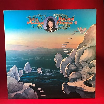 JOHN LODGE Natural Avenue 1977 UK vinyl LP Kenney Jones Moody Blues A