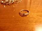 Silver crucifix rosary ring pretty #1 — photo 2
