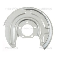 Spritzblech, Bremsscheibe Triscan 8125 29222 FüR Vw, Hinterachse Links