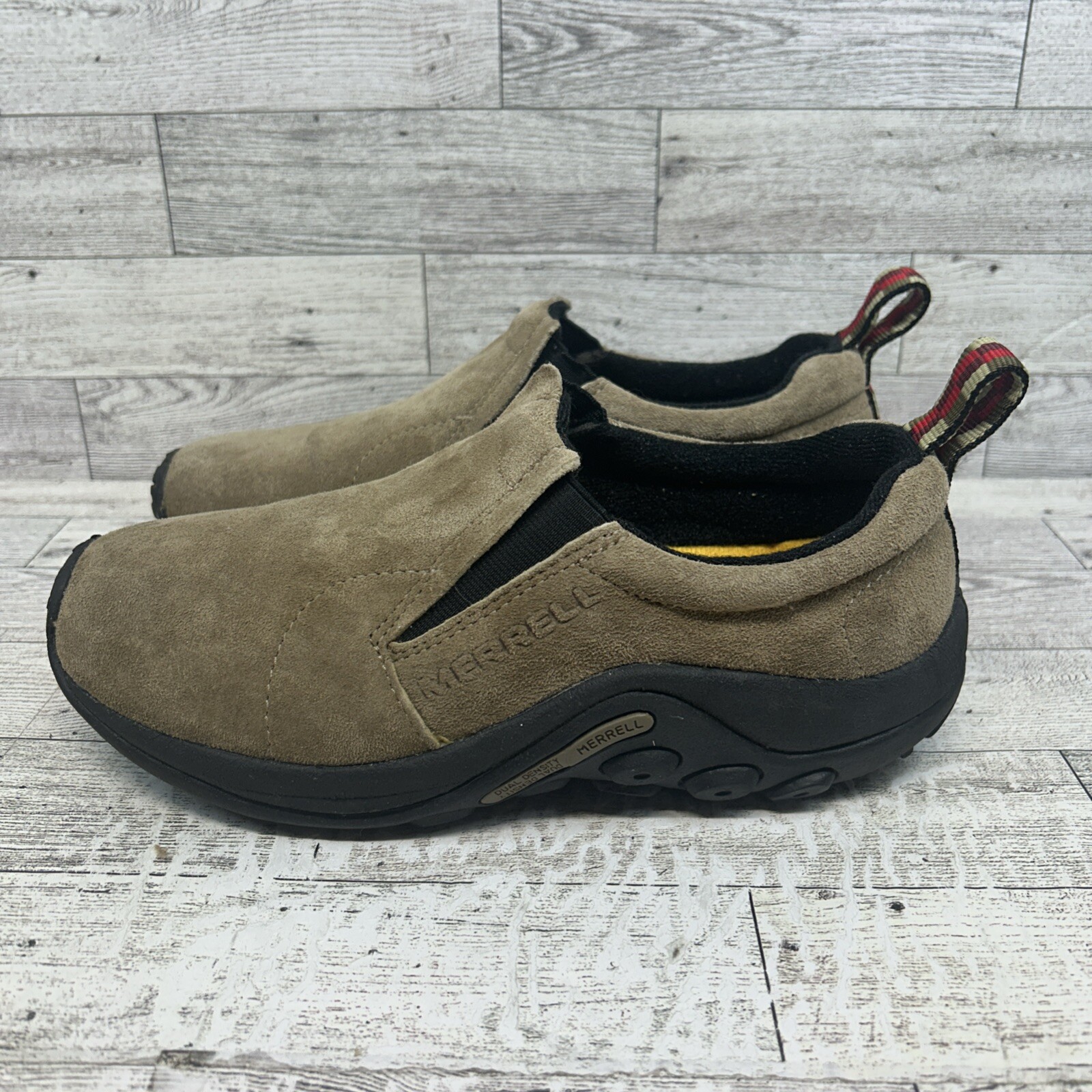 Scarpe da trekking Merrell Jungle Moc Classic Taupe slip on 60802 donna taglia 6 5