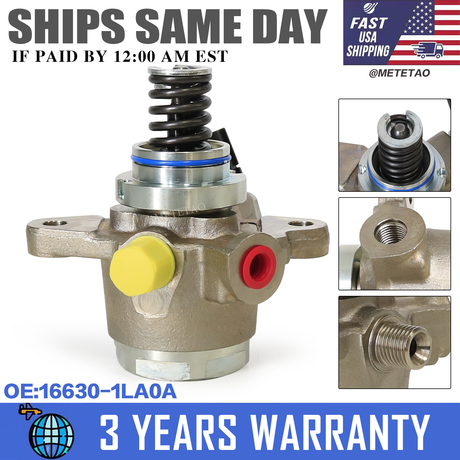 High Pressure Fuel Pump for Nissan Titan Armada Infiniti QX56 Q70 5.6L V8