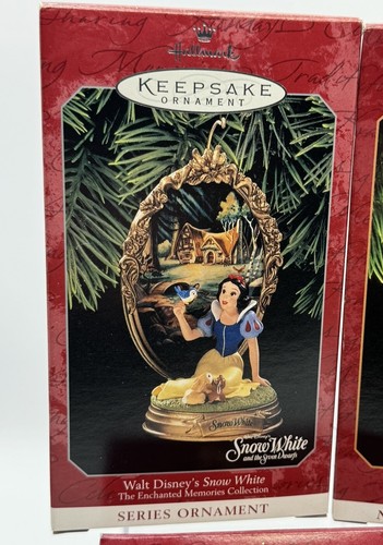 Vintage Hallmark Keepsake Disney Princess Ornament Lot Of 6 Enchanted Memories - Picture 5 of 7